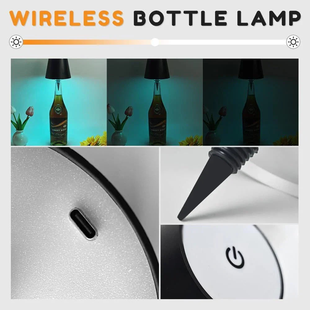 Wireless LED Wine Bottle Light