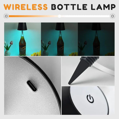Wireless LED Wine Bottle Light