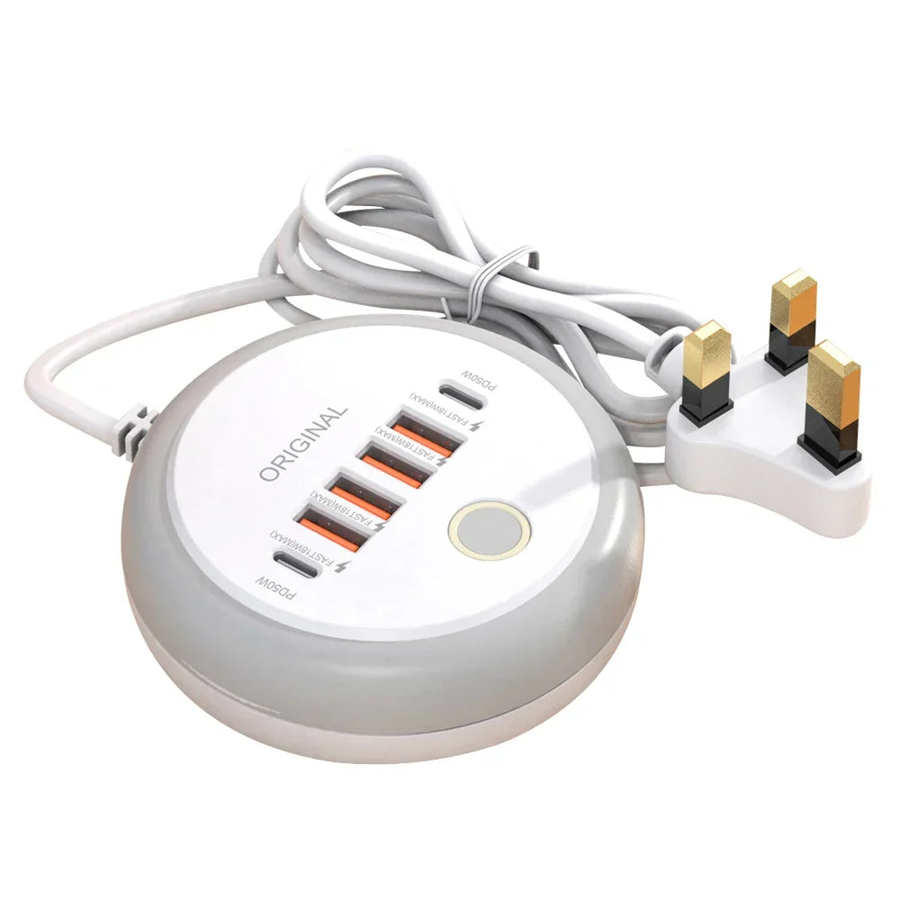 Multi-Port USB Charger Power Strip