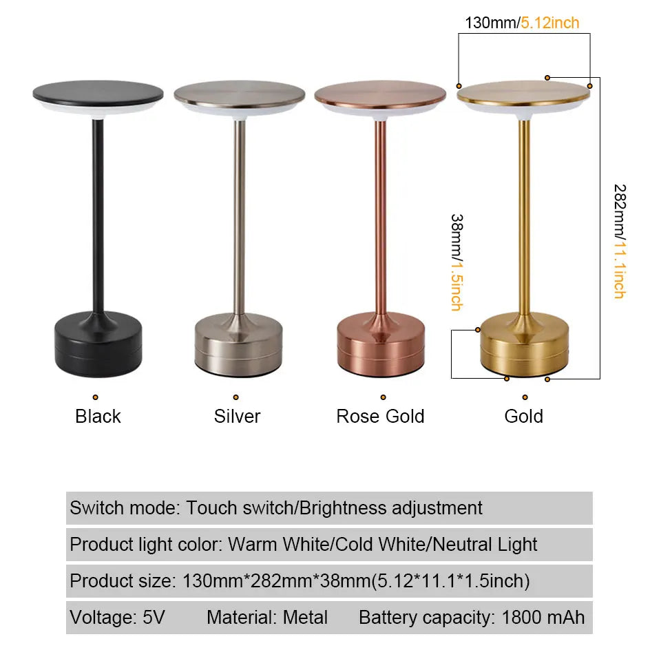 Touch Sensor Table Lamp