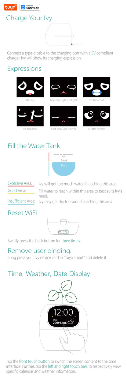 Tuya Ivy Smart Planter
