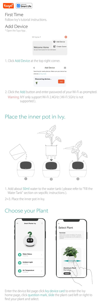 Tuya Ivy Smart Planter