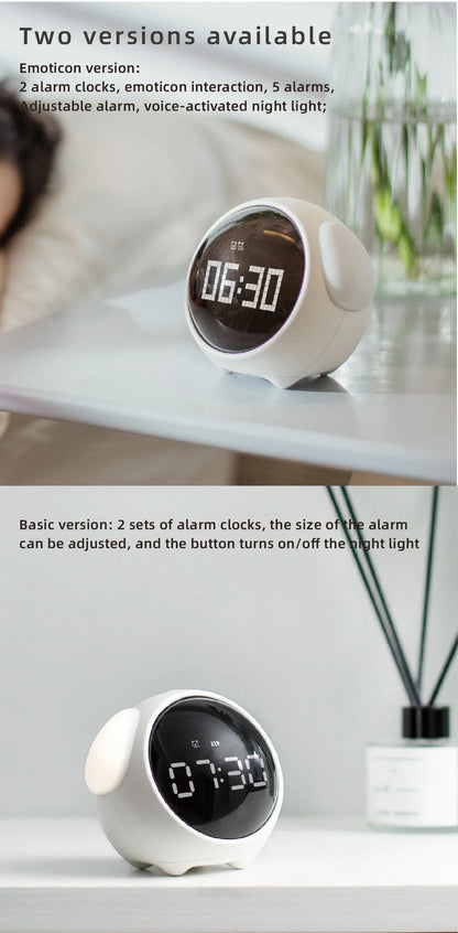 Child Digital Emotion Alarm Clock